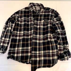 Mens Carhartt Heavyweight Flannel Shirt XXL